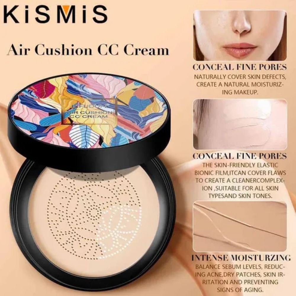 Air Cushion Cc Cream Mushroom  - Bb Cushion Korean review and price